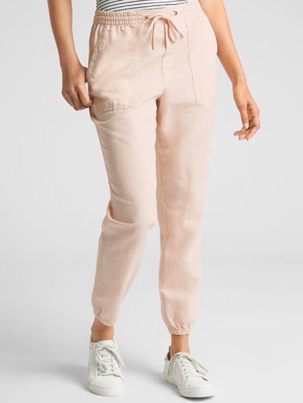 GAP Linen Blend Utility Pant